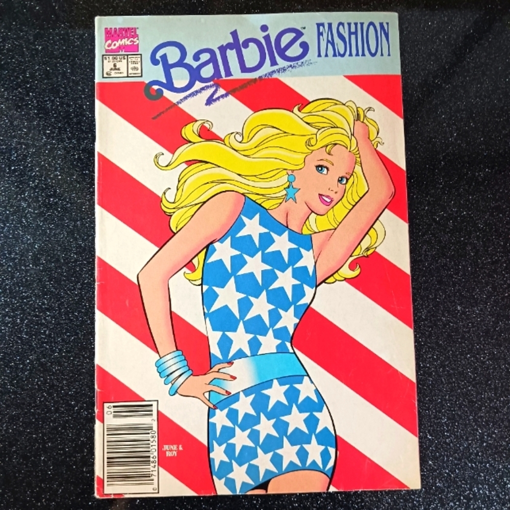 Vintage Barbie Fashion Comic Book. Vol. 1. No. 6. June 1991.